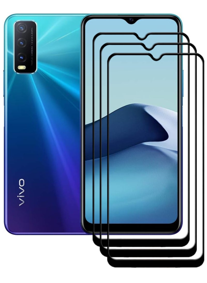 ACLIX 3 Pieces Antistatic ESD Dustproof Premium Quality High Definition Tempered Glass Screen Protector Designed For vivo Y20 - Image 1