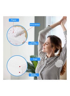 KASTWAVE Underarm Sweat Pads, 80PCS Armpit Sweat Pads Disposable, Anti Sweat Pads Invisible Armpit Sheet Sweat Absorbing Pads Summer for Women and Men  - Image 2