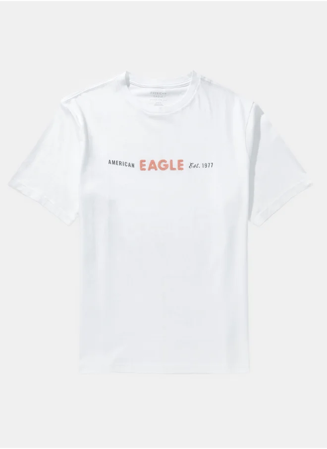 American Eagle AE Elevated Logo Graphic T-Shirt