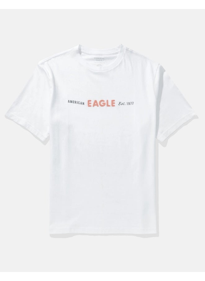 American Eagle AE Elevated Logo Graphic T-Shirt  - Image 4