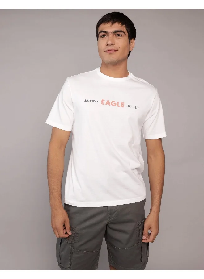 امريكان ايجل AE Elevated Logo Graphic T-Shirt