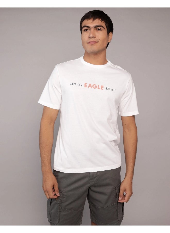 American Eagle AE Elevated Logo Graphic T-Shirt  - Image 1
