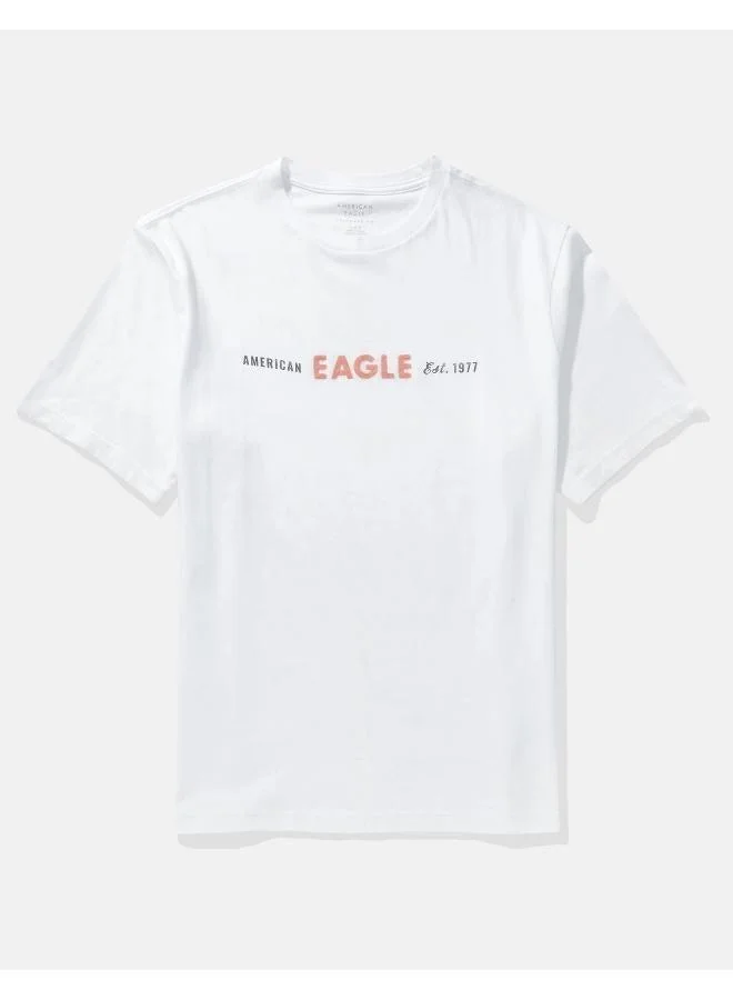 American Eagle AE Elevated Logo Graphic T-Shirt