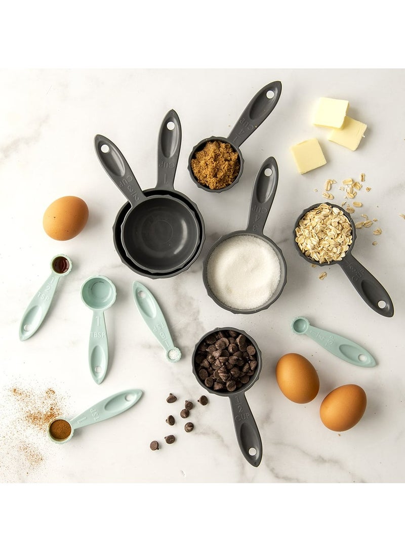 NORDIC WARE ملاعق قياس بوندت، زجاج البحر - Image 2