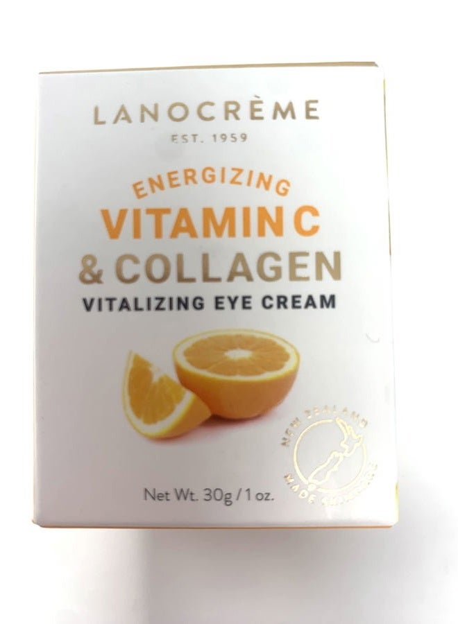 Lanocreme Energizing Vitamin C & Collagen Vitalizing Eye Cream - Image 1