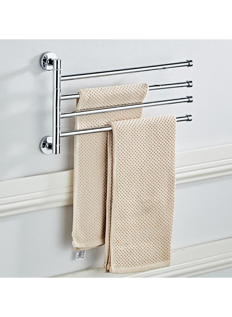 Loquat Multifunctional Stainless Steel Towel Rack(Activity Four Poles) 