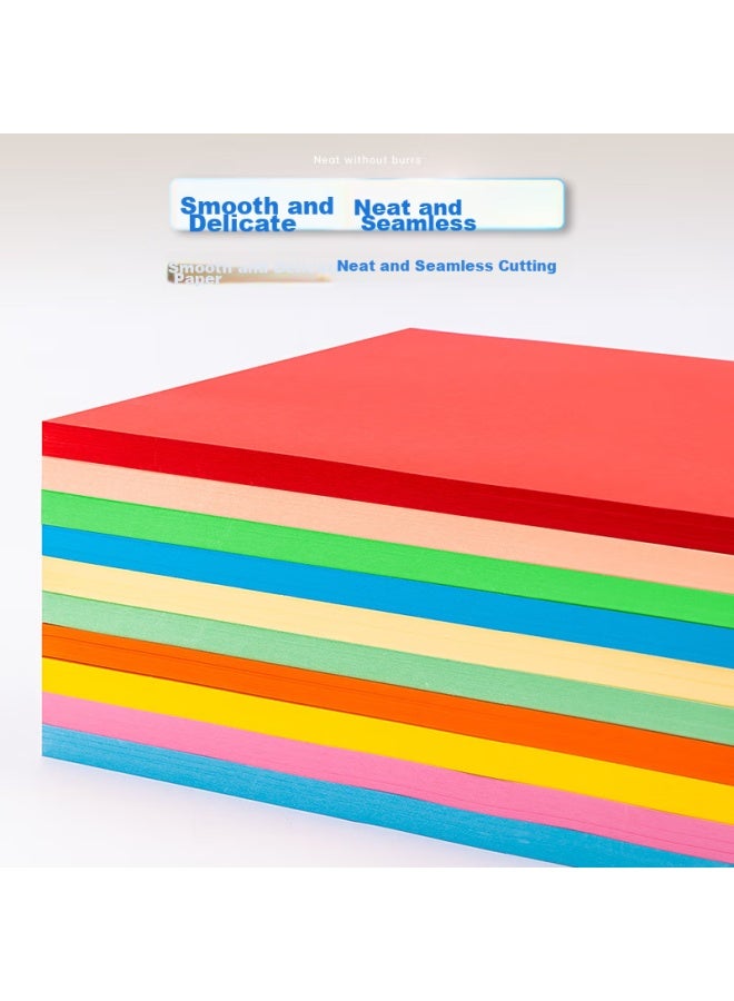 Deli A4 80g Light Pink Copy Paper, Colored Non-thick Cardstock, Children's Craft Paper, Paper Cutting, Printing Paper, Voucher Printing, 500 Sheets/pack 7788 - Image 4