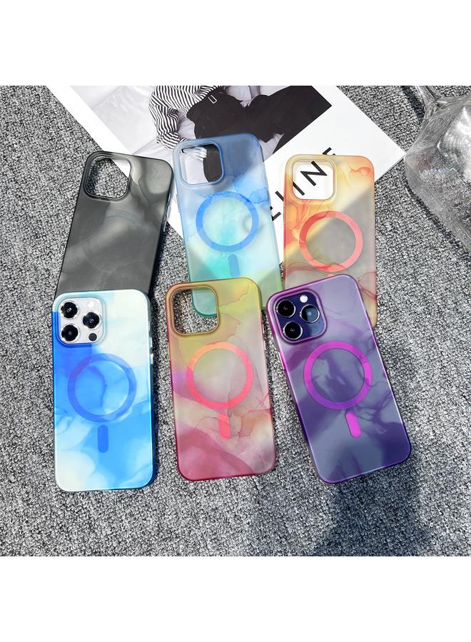 Zaboon Case For iPhone 13 Pro Max MagSafe Magnetic Watercolor TPU Phone Case - Image 2