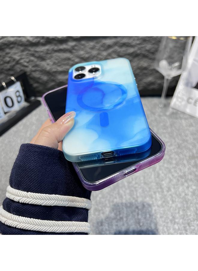 Zaboon Case For iPhone 13 Pro Max MagSafe Magnetic Watercolor TPU Phone Case - Image 5