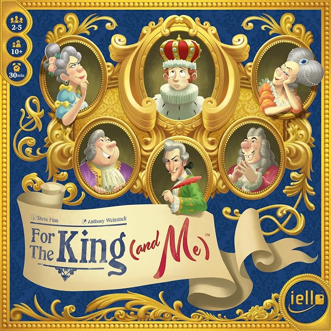 iello : for The King (and Me), Strategy Board Game, A Comical Theme That The Whole Family Will Love, Auction and Collection Mechanics, for Ages 10 and Up - Image 3