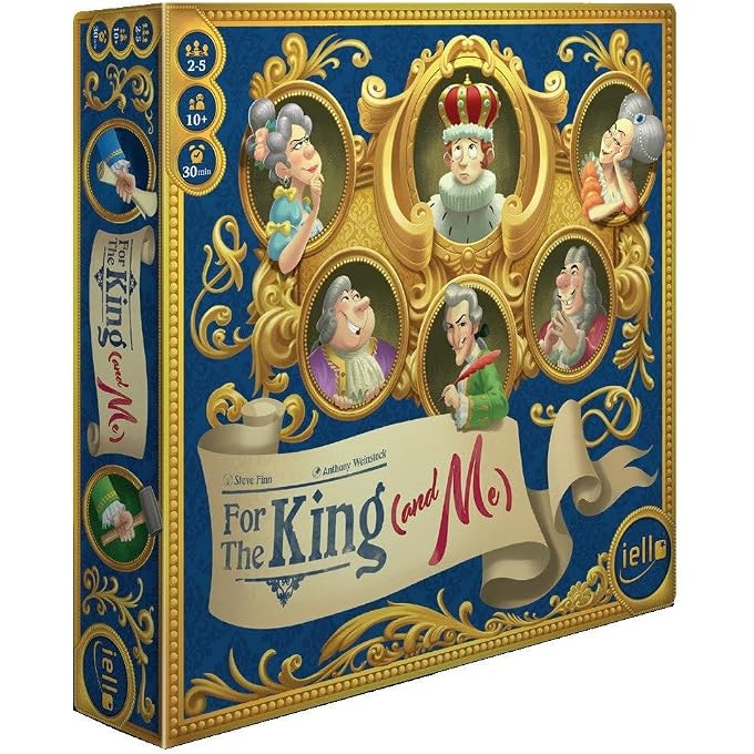 iello : for The King (and Me), Strategy Board Game, A Comical Theme That The Whole Family Will Love, Auction and Collection Mechanics, for Ages 10 and Up - Image 1