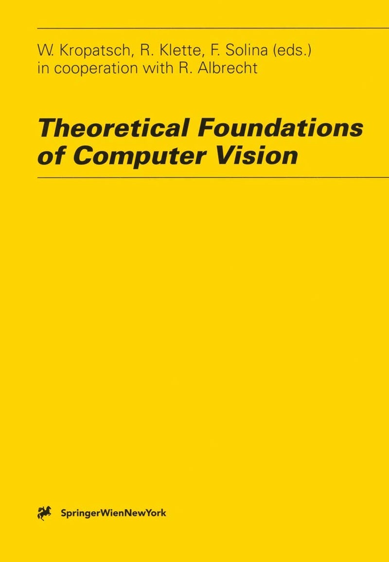 Theoretical Foundations of Computer Vision 