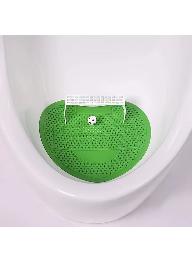 واقيات مقاعد المرحاض الخضراء 5 قطع، واقيات مضادة للرائحة والتناثر، تصميم رياضي - Image 2