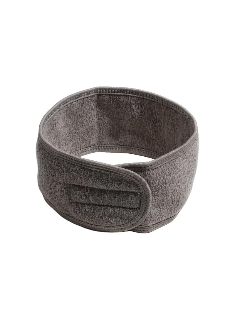 GGOOT Velcro Headband Female Makeup Sports Exercise Head Circle Mask Makeup Beauty Wide Headdress - Image 1