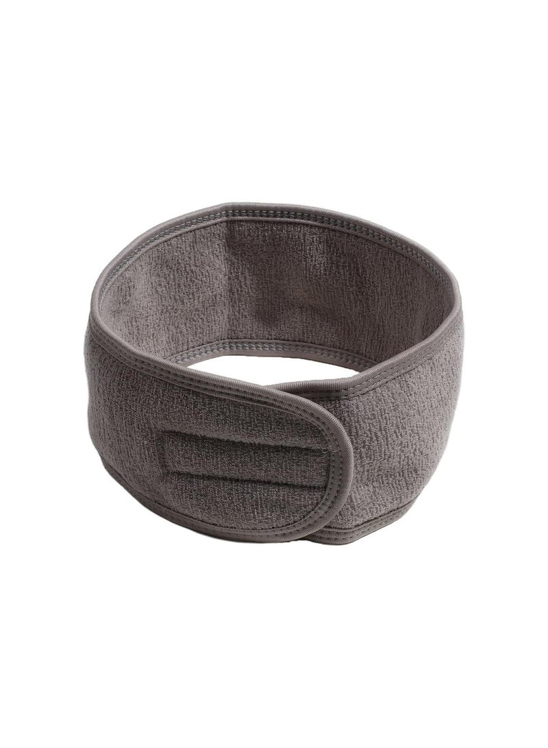 GGOOT Velcro Headband Female Makeup Sports Exercise Head Circle Mask Makeup Beauty Wide Headdress - Image 2