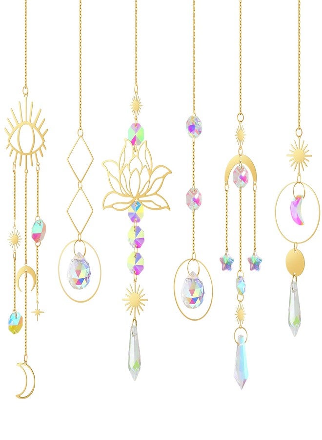 ilclviz Suncatcher Crystal Hanging Sun Catcher Prism with Chain Pendant Ornament Crystal Balls for Window - Image 1