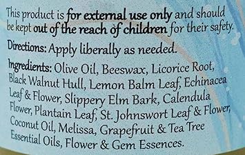 Wiseways Herbals Salves For Natural Skin Care Lemon Balm Cream 2 Oz - Image 4