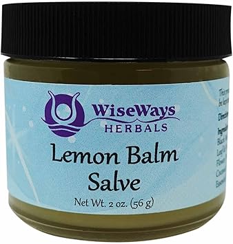 Wiseways Herbals Salves For Natural Skin Care Lemon Balm Cream 2 Oz - Image 1