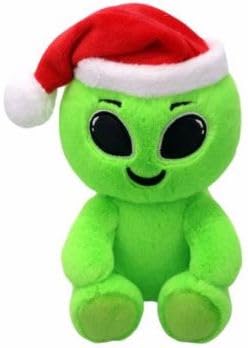 Ty Beanie Boo Comet The Green Alien with a Red Hat for Christmas 20256 - Image 1
