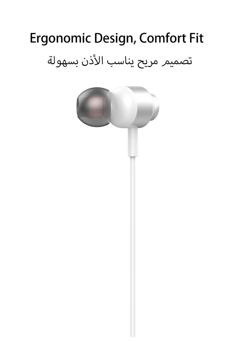تمبو سماعات أذن سلكية Tempo، مقبس صوت 3.5 مم، صوت ستيريو غامر عالي الدقة، ميكروفون مدمج عالي الجودة، سماعة رأس سلكية مزودة بتحكم خطي - Image 3