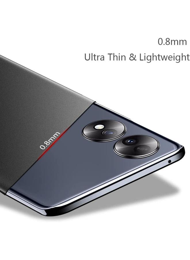 erorex Compatible With Honor 70 Pc Case Slim Fit Black Protective Phone Back Cover For Honor 70 - Image 4