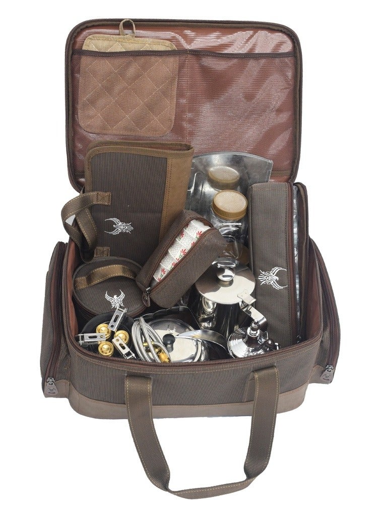 Alhor Camping & Hunting Tools AL SAMHA FULL PURPOSE BAG - COFFEE COLOUR  - Image 1
