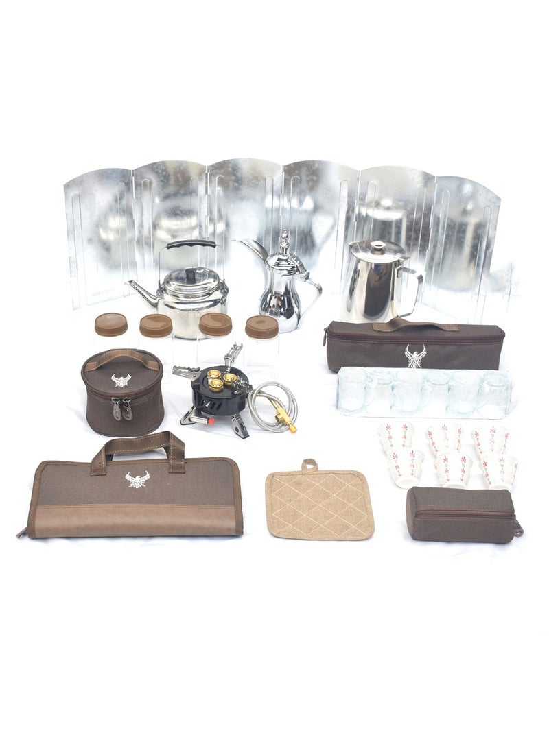 Alhor Camping & Hunting Tools AL SAMHA FULL PURPOSE BAG - COFFEE COLOUR  - Image 2