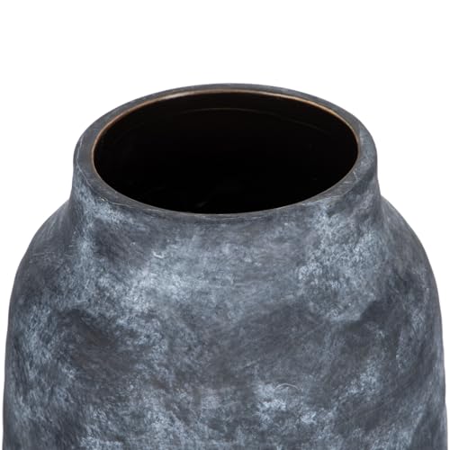 Briful Ceramic Flowers Vase Home Decor, Kitchen Dining Farmhouse Table Vases, Rustic Vintage Living Room Bathroom Bedroom Decorations for Office Coffee Desk Fireplace Shelf Mantel (9.6” Tall) - Image 3