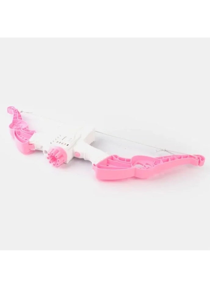 2-in-1 Bow & Arrow Bubble Gun | Cartoon Duck Design Bubble Blaster with 8 Holes | Automatic Bubble Maker for Kids | Fun Outdoor Toy for Summer, Parties, and Birthdays - Image 2