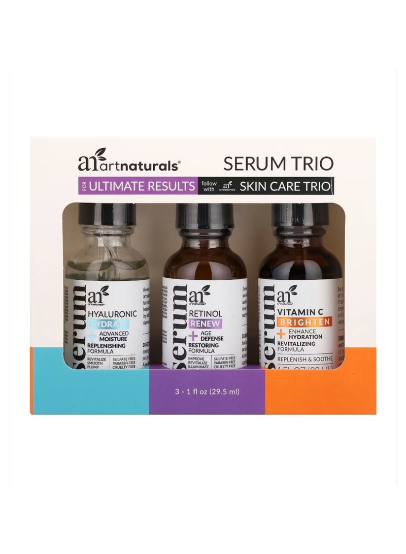 artnaturals Serum Trio 3 Piece Set 1 fl oz (29.5 ml) Each - Image 2