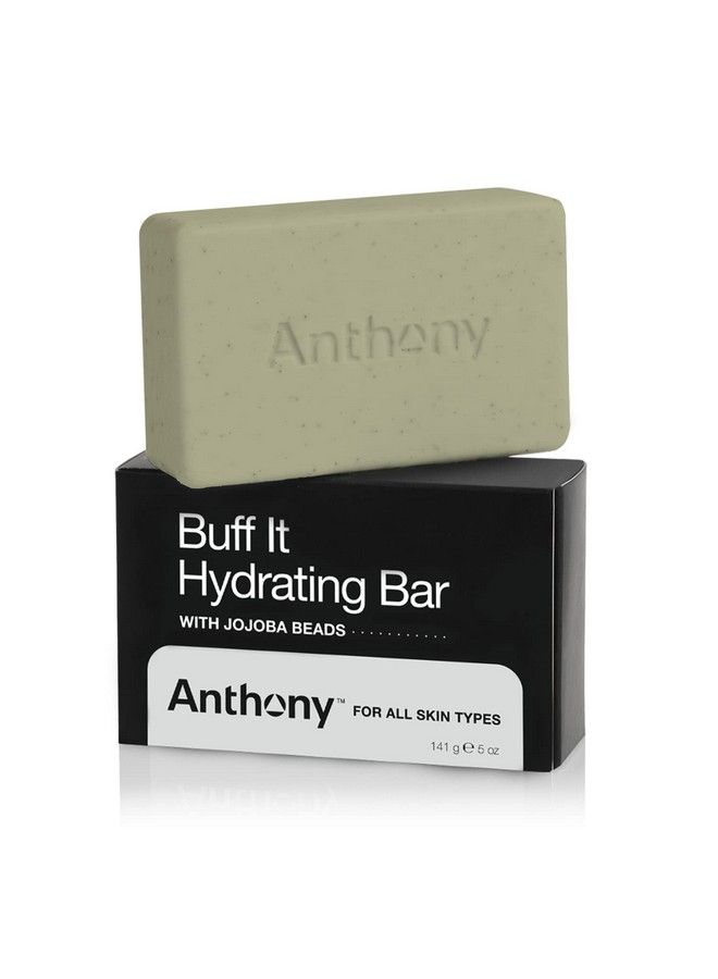 Anthony Mens Soap Bar Buff It Hydrating Soap Contains Jojoba Beads Aloe Extract Avocado And Coconut Oils Hydrates & Nourishing Body Skin 5 Oz - Image 2