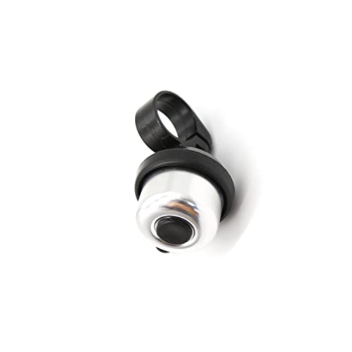 FASTPED® Bicycle Cycling Bike Handlebar Bell Ring Copper Loud Horn Silver - Image 2