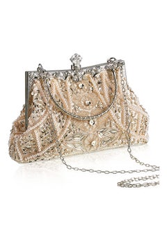 1920s Vintage Beaded Evening Clutch Bags for Women, Flapper Handbags for Formal Weddings, Prom, and Cocktail Parties, Elegant Bridal Accessories, Stylish Evening Handbags.