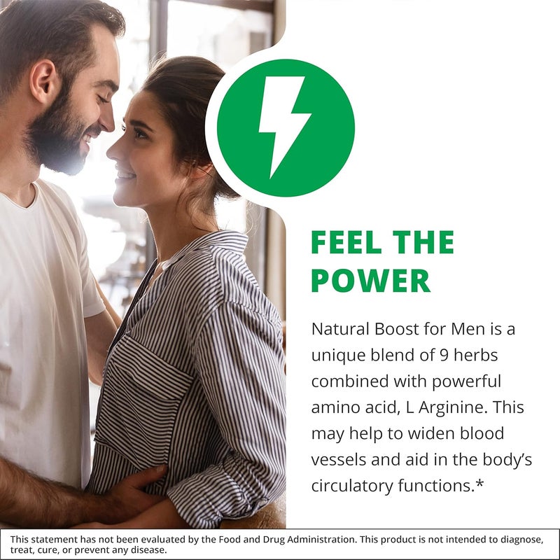 NutraMedix Natural Boost for Men  Amino Acids and Energy Support  Ginkgo Biloba Maca Root Saffron Extract Epimedium and LArginine  Mens Health Supplement 2oz  60ml - Image 3