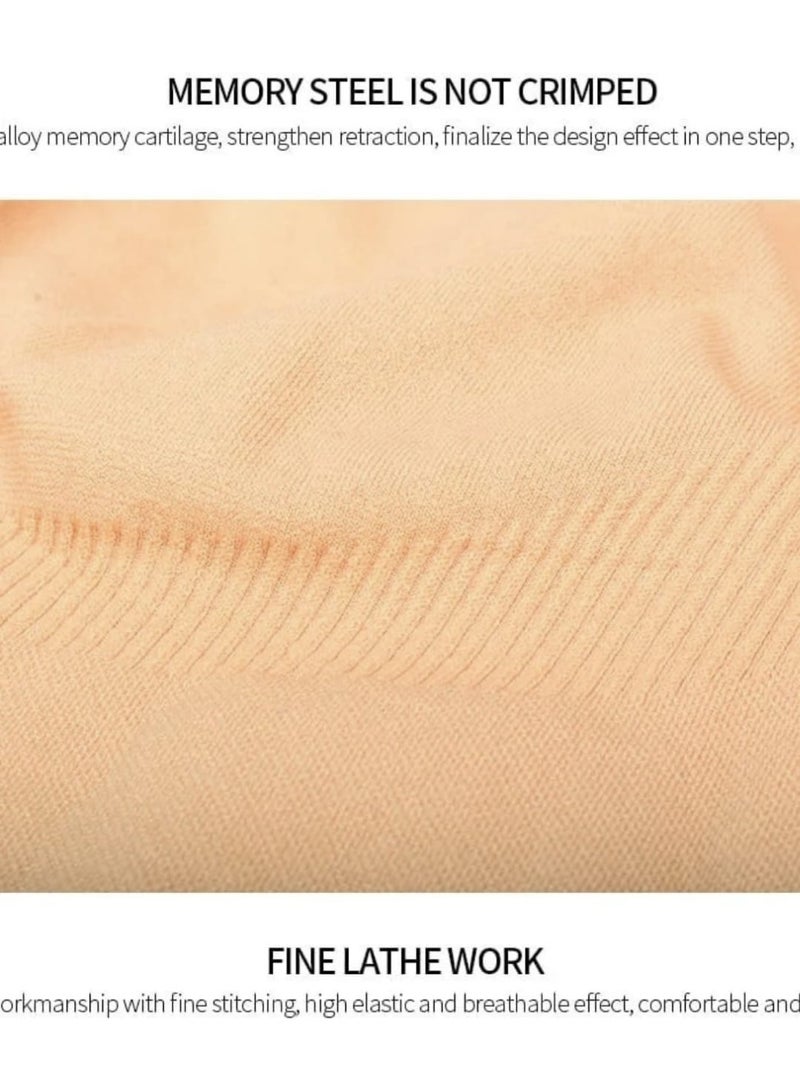 Postpartum compression garment or girdle with front clasps to help tighten and shape the abdomen, designed for postpartum recovery and to tighten abdominal muscles after they have loosened, and for special occasions. - Image 5