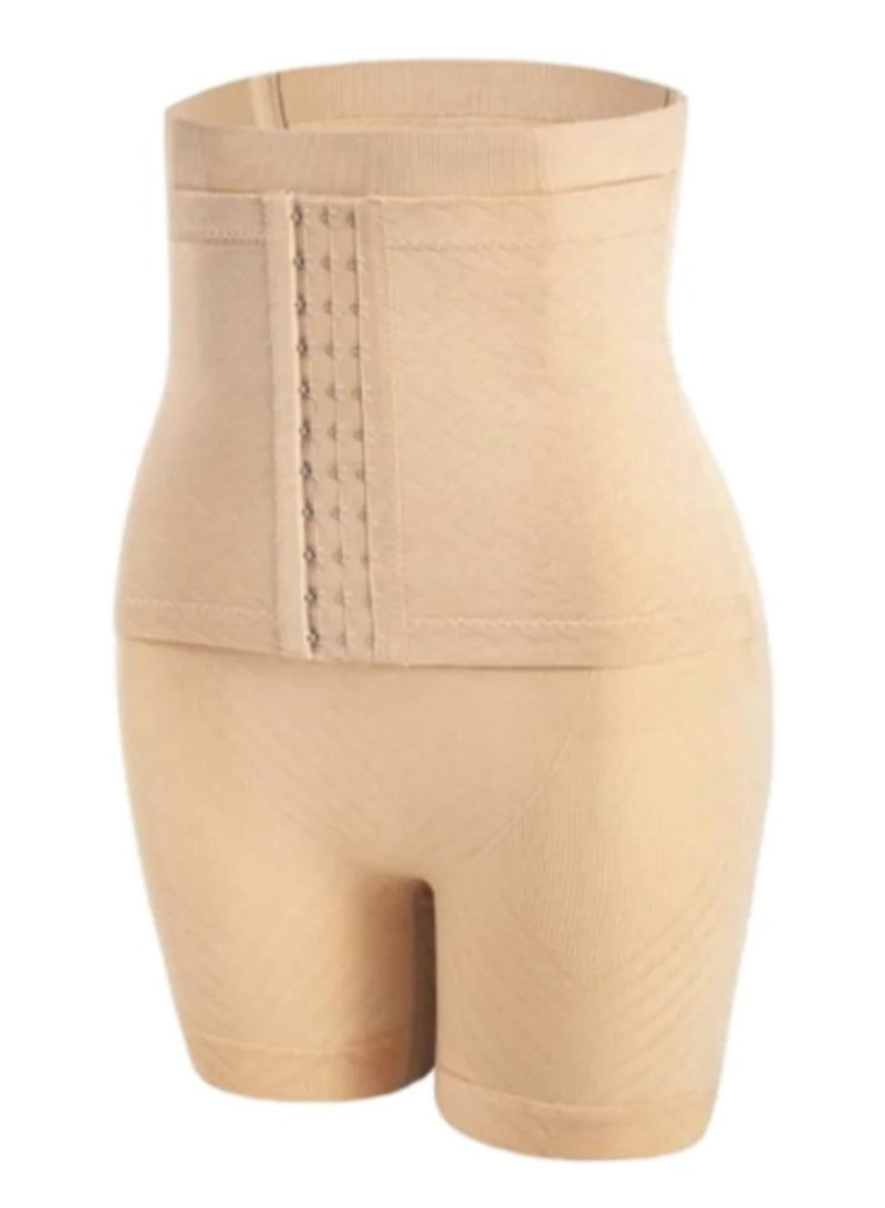 Postpartum compression garment or girdle with front clasps to help tighten and shape the abdomen, designed for postpartum recovery and to tighten abdominal muscles after they have loosened, and for special occasions. - Image 4