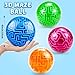 Hymaz 4 Pack 3D Puzzle Maze Ball Magic Brain Teaser Puzzles Maze Game for Adults Kids Memory Sequential Gravity Cube Balls Educational Toys Family Play Easy Medium Hard Challenges - Image 4