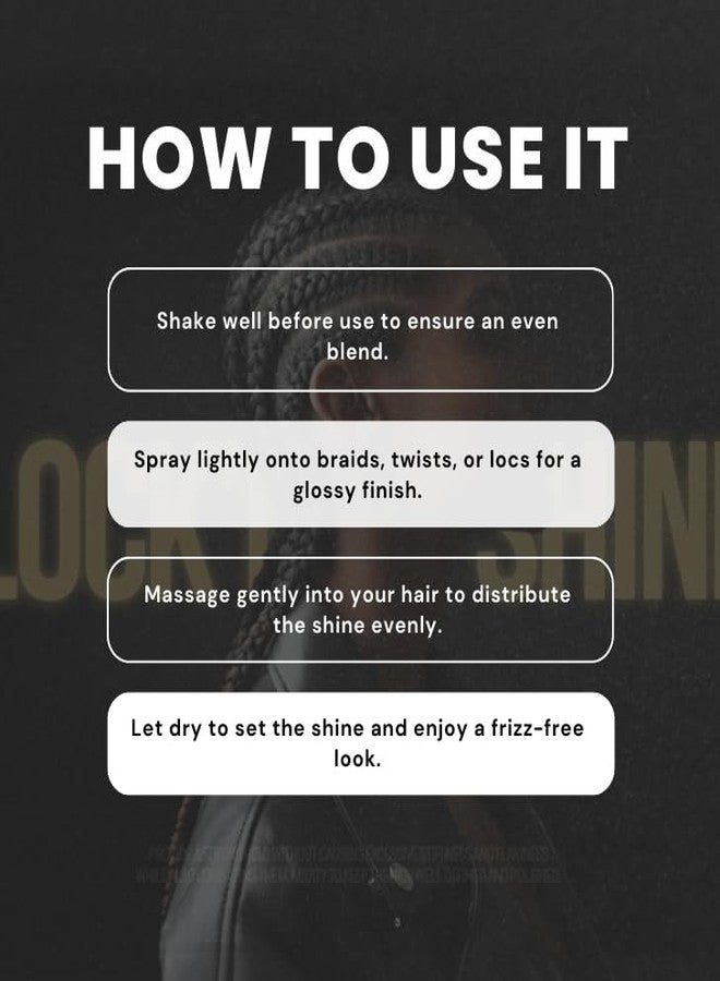 إيبن نيويورك جل تصفيف الضفائر من إيبين نيويورك - عبوة 2X BRAID FORMULA LOCK'N SHINE 8oz - جل تثبيت قوي للغاية للضفائر واللفائف والتسريحات الواقية مع الحفاظ على الرطوبة ولمعان عالٍ - مجموعة هدايا (قطعتان) - Image 4