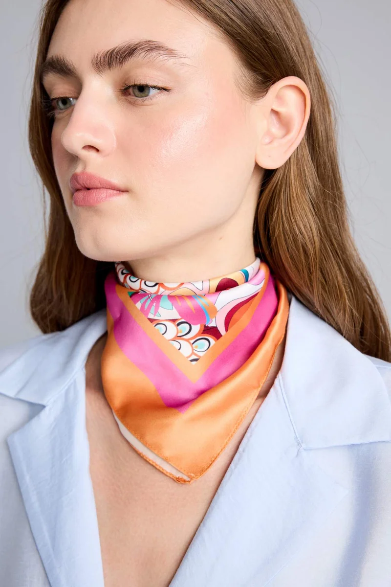 ديفاكتو Woman Printed Scarf