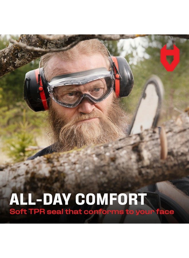 NoCry NoCry Anti Fog Safety Goggles for Men and Women with Premium Anti Scratch Coating - Vented Panoramic Lab Goggles; ANSI Z87 Certified Lab Safety Goggles, Eye Protection Goggles with Adjustable Headband  - Image 4