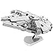 Fascinations Metal Earth 3D Model Kits Star Wars Set of 2 Millennium Falcon R2D2 - Image 3