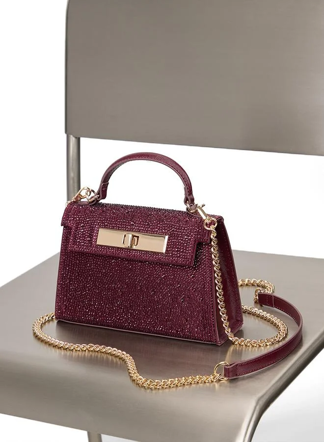 Aldo  Nikieta Ladies Red Top Handle Bag for Women | Best Price UAE