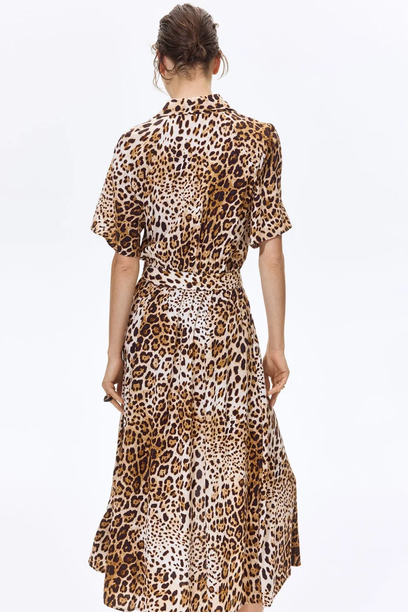 H&M  Tie-belt shirt dress for Women | Best Price UAE