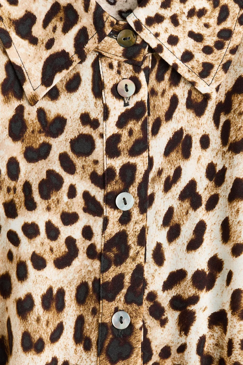 H&M  Tie-belt shirt dress for Women | Best Price UAE