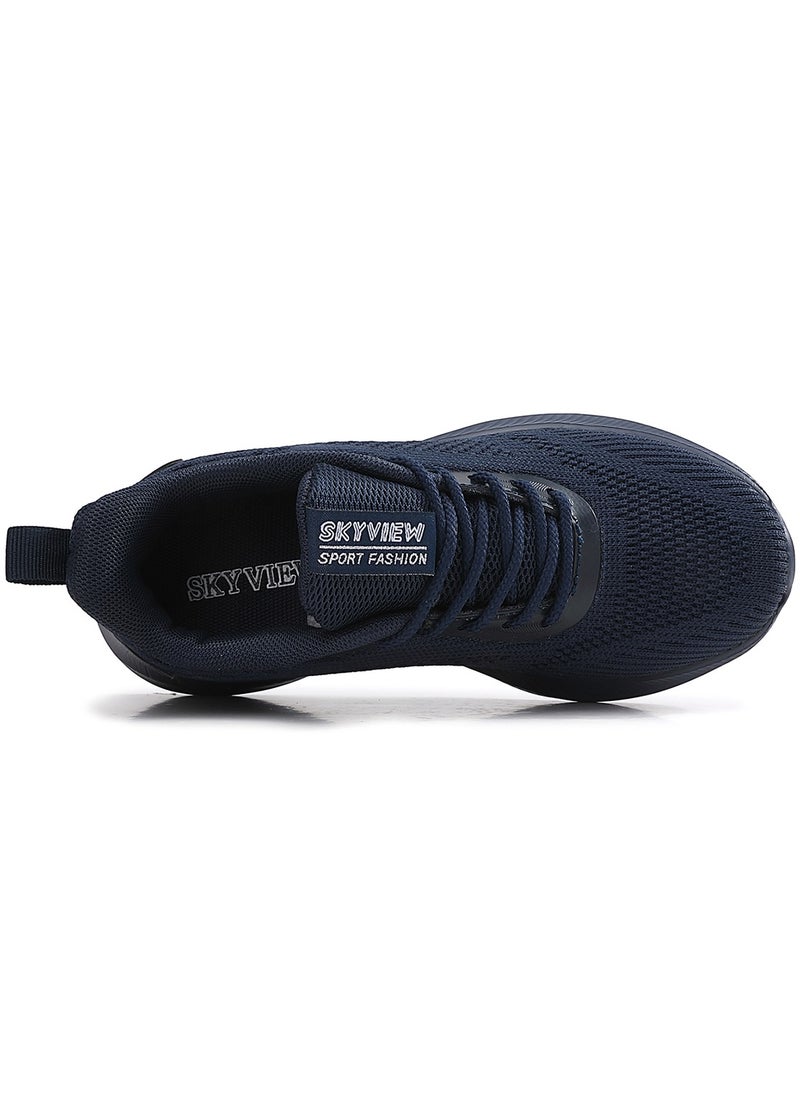 Sky View - SKYVIEW Children's Sports Shoes Boys And Girls Knitted Mesh Sports Shoes Kid Breathable Lightweight Running Shoes Children's Fashionable Sports And Leisure Shoes - Image 1