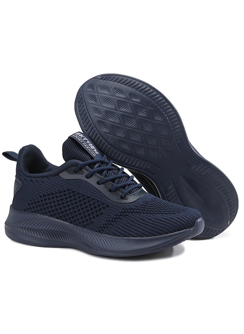 Sky View - SKYVIEW Children's Sports Shoes Boys And Girls Knitted Mesh Sports Shoes Kid Breathable Lightweight Running Shoes Children's Fashionable Sports And Leisure Shoes - Image 1