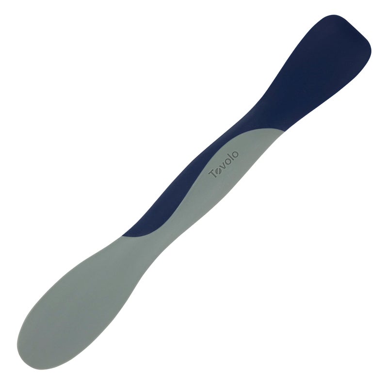 Tovolo Scoop Spread Tool DualEnded Silicone Nylon Kitchen Utensil for Spreading Scraping Scooping Slicing BPAFree HeatResistant Dishwasher Safe