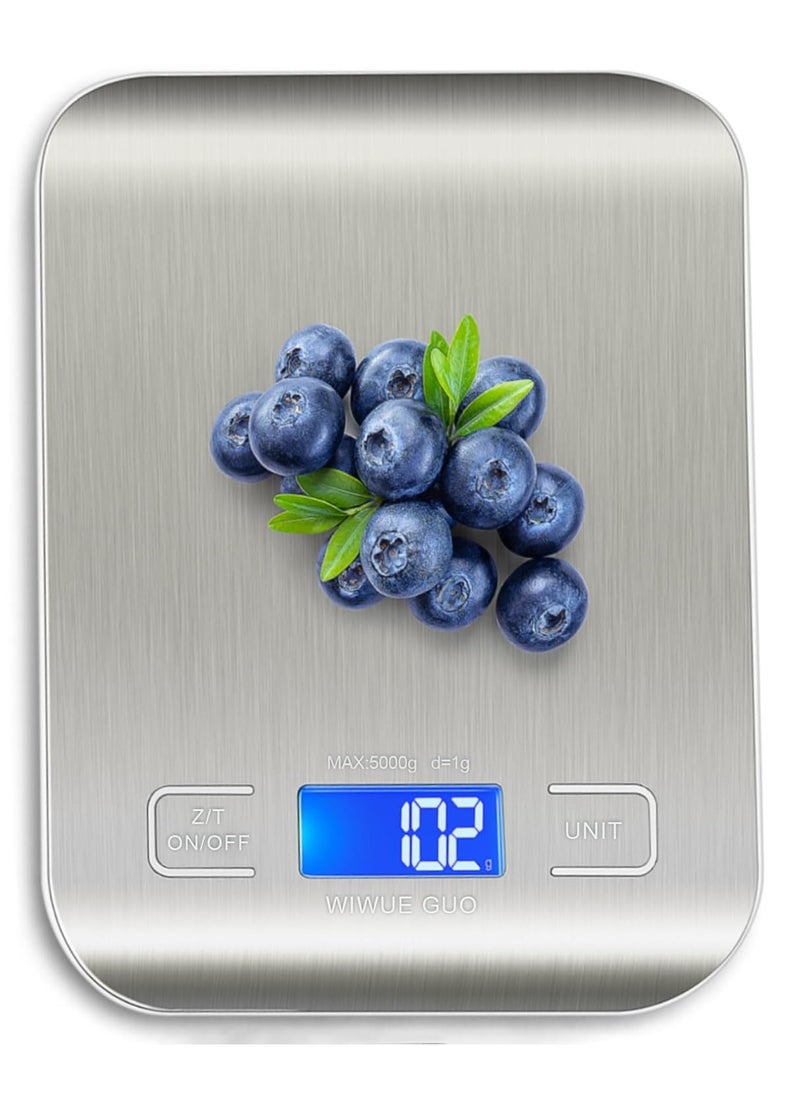 Electric Kitchen Scale Silver