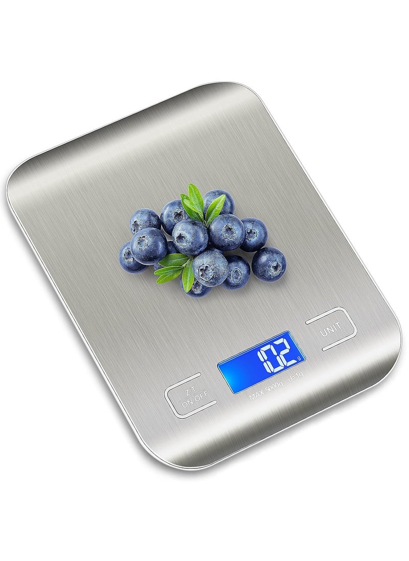 Electric Kitchen Scale Silver