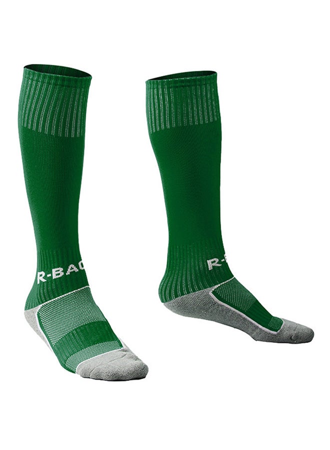 Soccer Training Socks Dark Green - Image 2